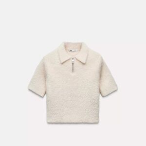 Zara Women's Faux Fur Polo